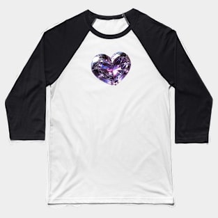 Crystal heart Baseball T-Shirt